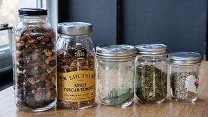 mismatched reusable jars