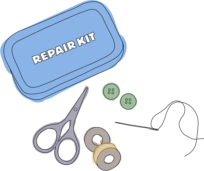 repair kit illustration